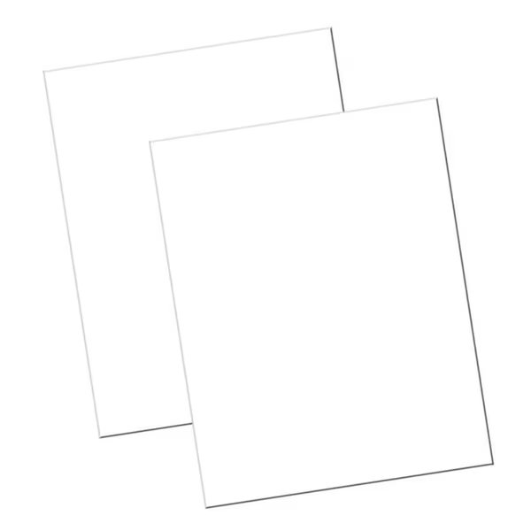 UCreate™ Economy Poster Board, White, 22